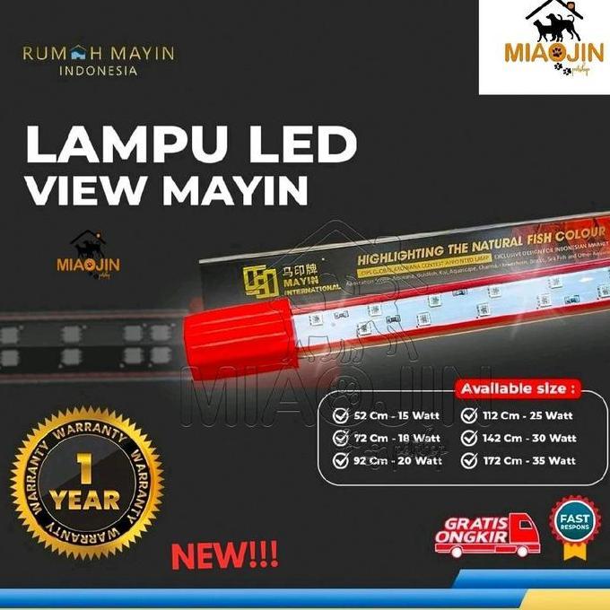 Lampu LED Mayin view PLUS 92 CM Aquarium