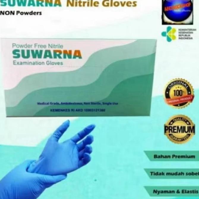 Shamrock Nitrile Powder Free / Sarung Tangan Nitrile