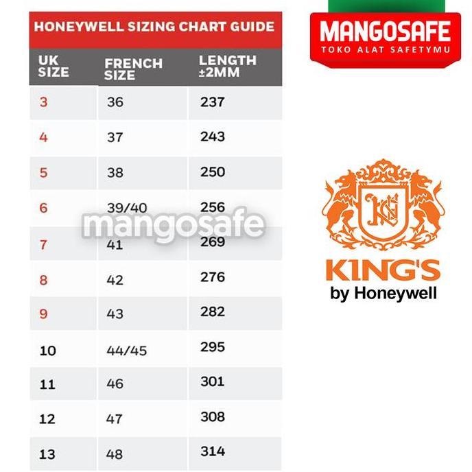Safety Shoes KINGS KWD 205CX / Sepatu Boots Tinggi Proyek Slip On KWD205CX / Kings By Honeywell KWD 