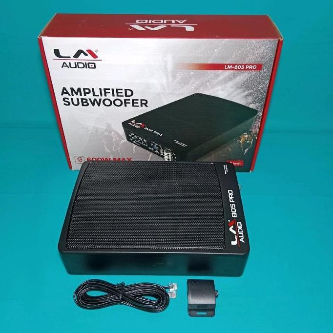 Subwoofer Kolong Aktip Bawah Jox LM AUDIO Seri LM-80S PRO 600Watt Audio Mobil