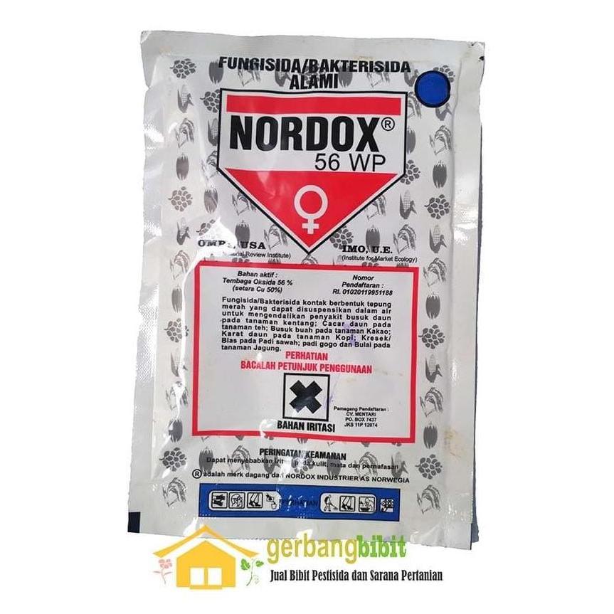 Nordox 56 WP 100 gr Fungisida Bakterisida pestisida