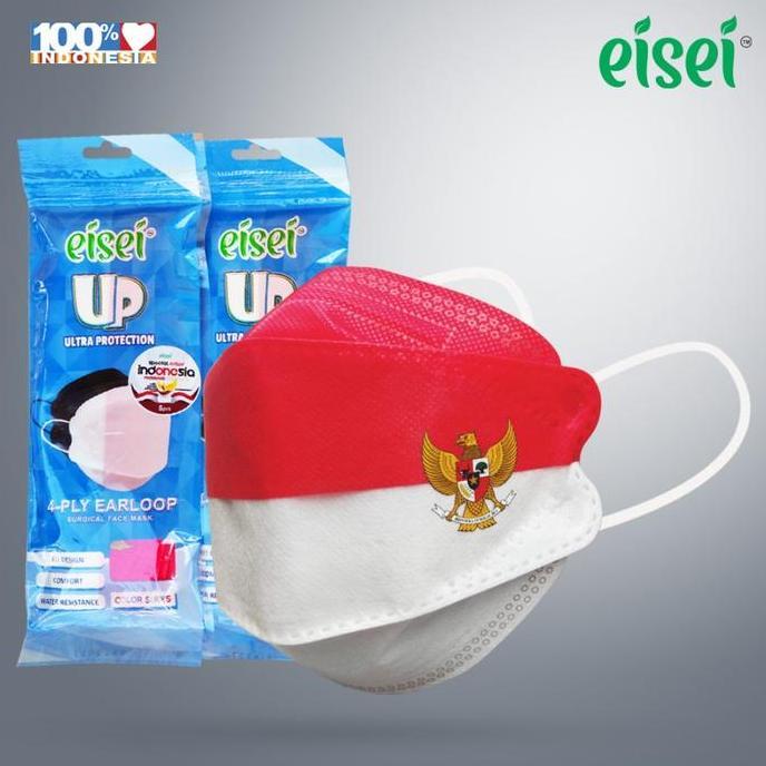 Eisei Masker Evo Merah Putih Garuda Masker