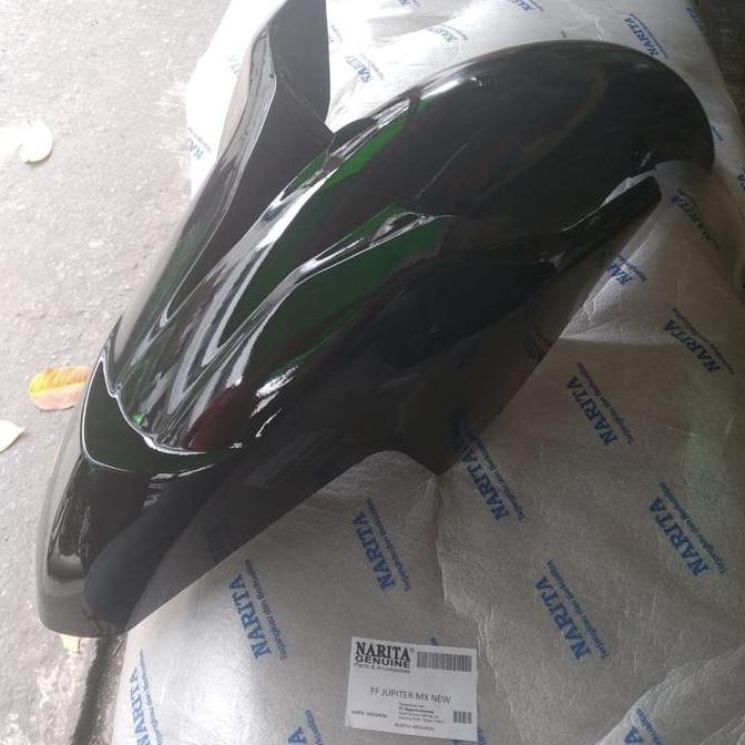 spakbor depan Yamaha MX 135 new hitam
