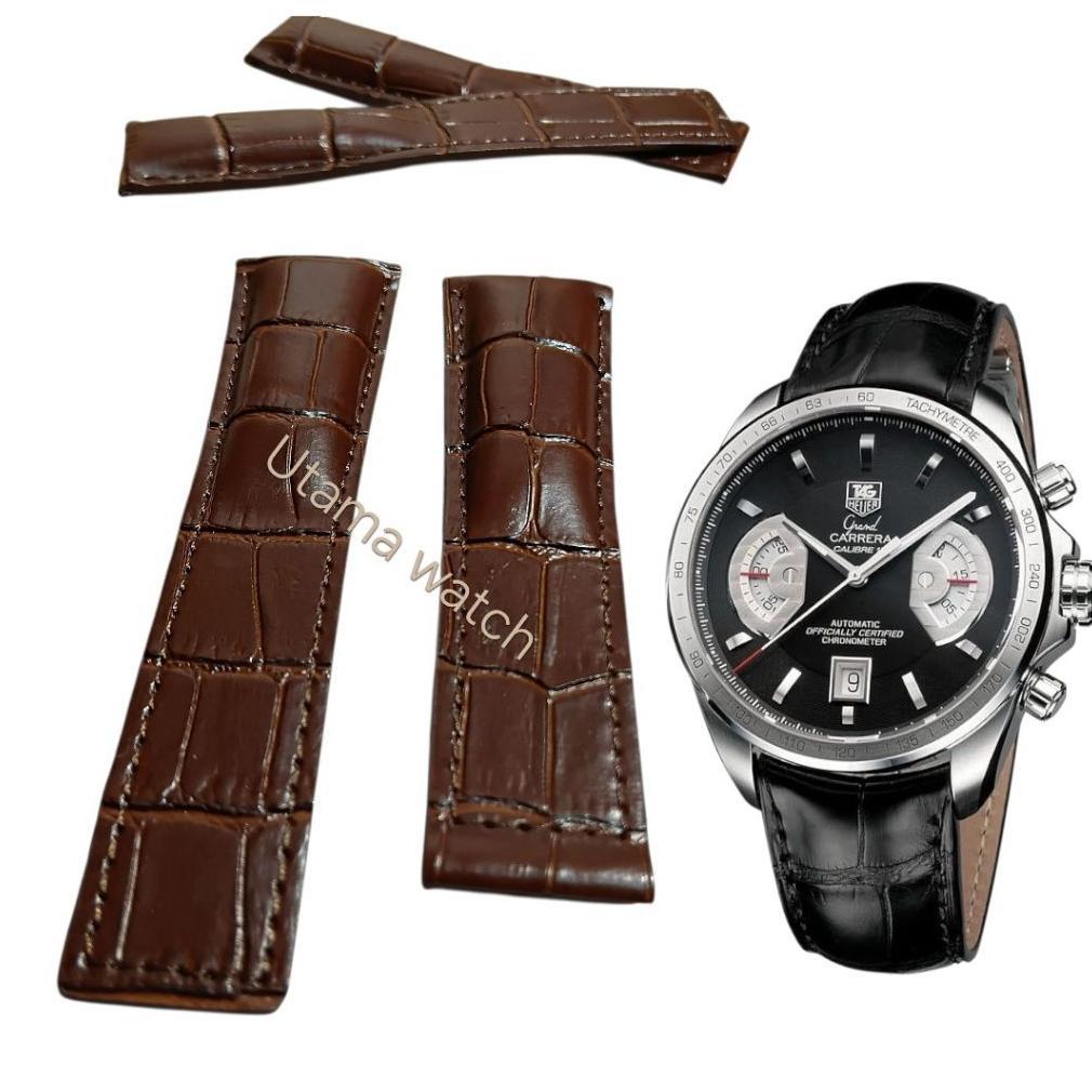 Tali Jam Tag Heuer Strap Jam Tag Heuer Kulit Jam Tangan Tag Heuer