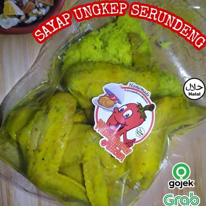 Sayap Ayam Ungkep Serundeng