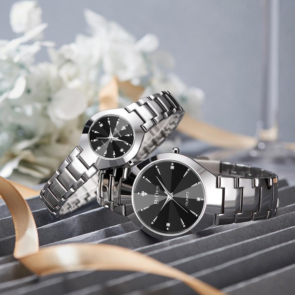 LIMITED BIDEN Jam tangan Couple Anti Air Mode Santai Kuarsa jam tangan pria jam tangan wanita