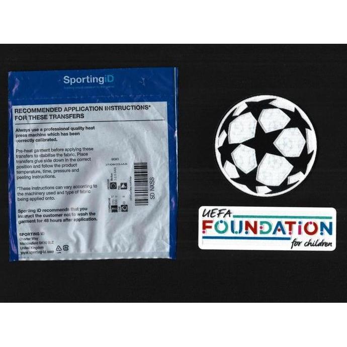 Patch Starball 2024 + Ufoun Champion League. Original Patch For Jersey.