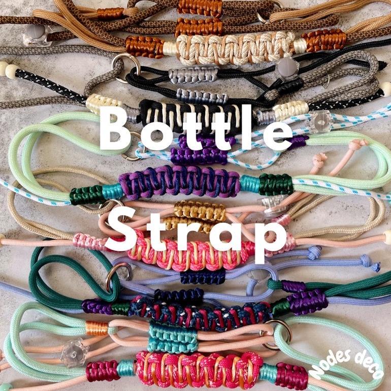 BOTTLE STRAP Paracord / Strap Tumblr / Strap Corkcicle by Nodes Deco