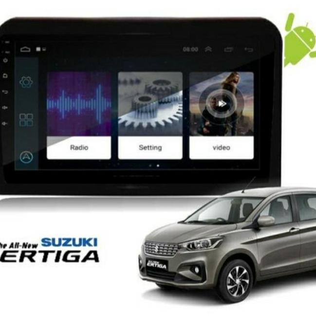 Head Unit Doubledin All New Ertiga Android 9 Inch Ram 2GB Room 32GB