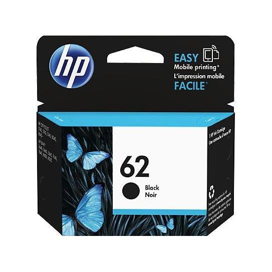 rohimjanuari - tinta hp 62 black original-garansi ink cartridge