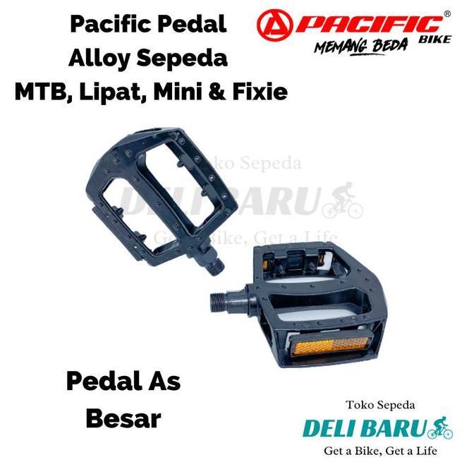 crizztophen - pedal alloy pacific sepeda mtb lipat fixie as besar