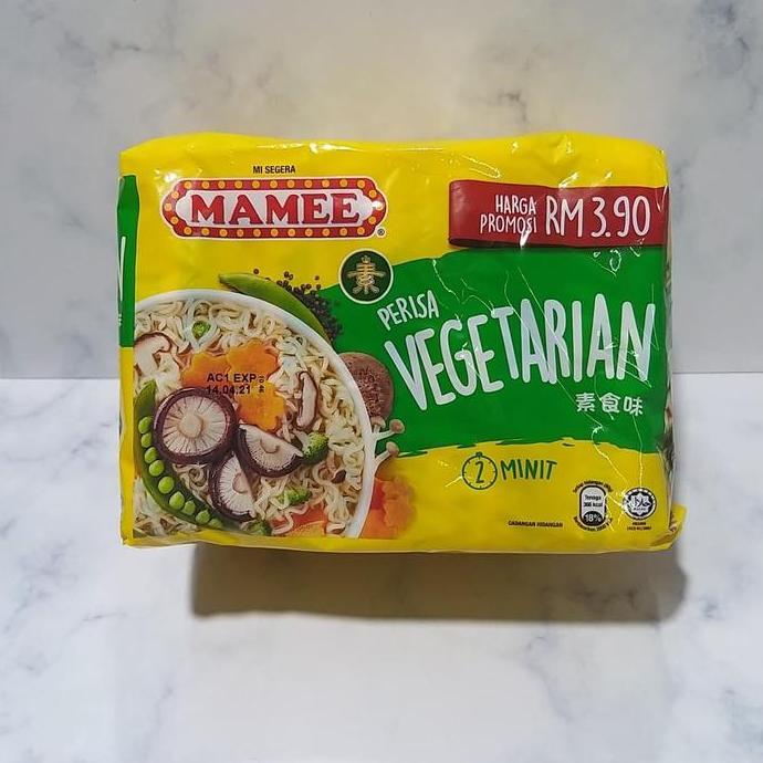 Promo- Mamee / Mie Vegetarian / Mi Vegetarian Noodle Makanan Pasta Food