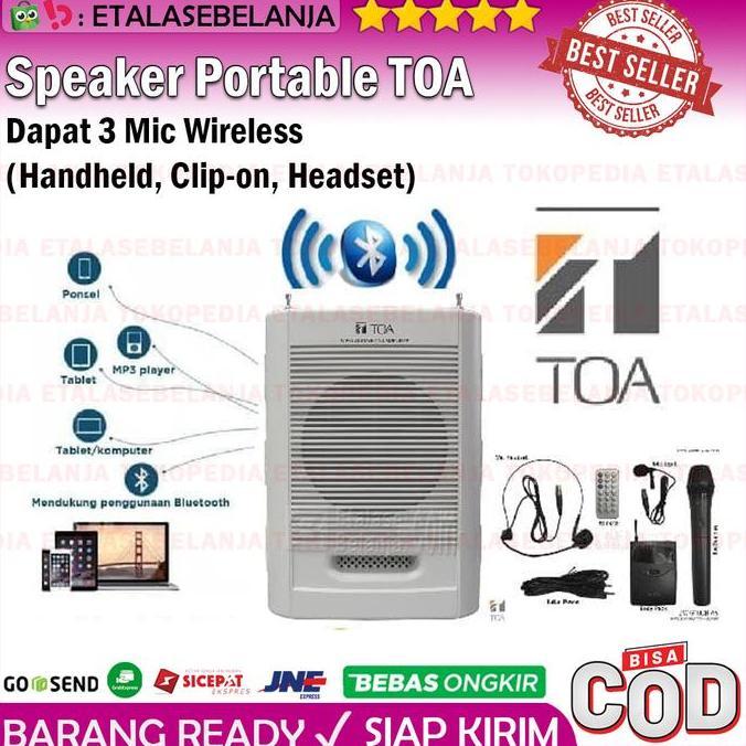 Promo Toa Zw-G10Cb-As - Portable Sound System Cod