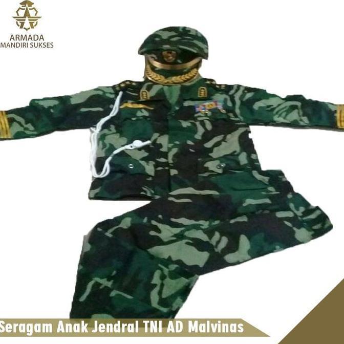 Seragam Anak Jenderal TNIAL | TNIAU | POLANTAS | TNIAD | PILOT PDK | PILOT PJG | POLISI | DOKTER Cil