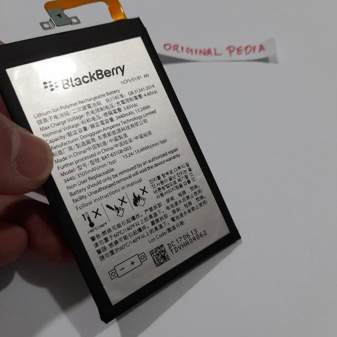 NEW BATERAI ORIGINAL 100% BLACKBERRY KEYONE BAT-63108-003 BATTERY ORI BB ORI