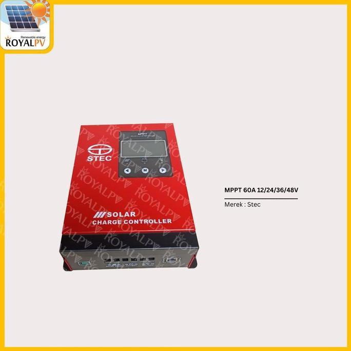 TERBARU Solar Charger Controller MPPT 60A STEC