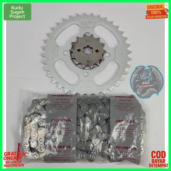 Exclusive Gearset Kyz Motor Honda Supra X 125 Hel In Karbu , Supra X 125 Helm In Fi / Injeksi Gear S