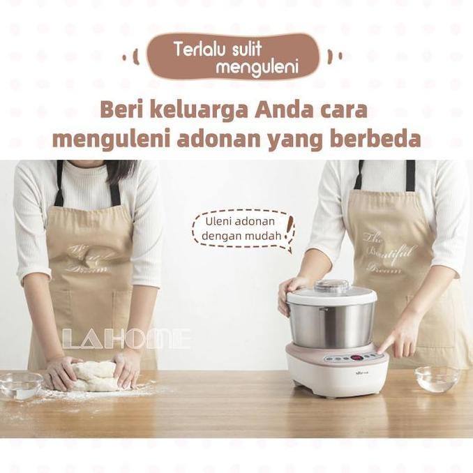 Dayanaputrisembilan - Lahome Bear Dough Mixer Pengaduk Adonan 5L Adonan Kneader Mixer Electric Mixer