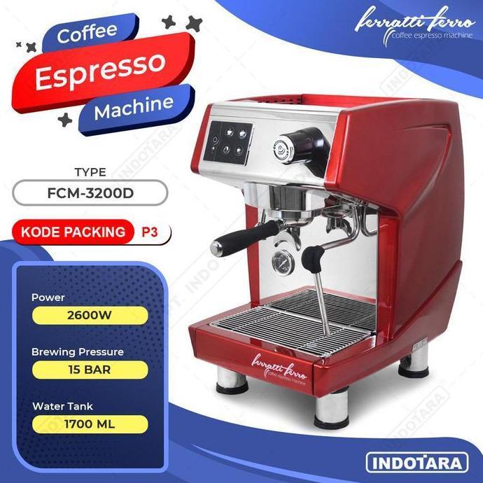 Ferratti Ferro Espresso Machine FCM3200D