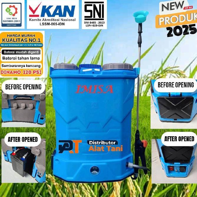 Sprayer Elektrik Imisa Easy Taking 16L Sni Dinamo 120 Psi Mudah Danti Semburan Kencang
