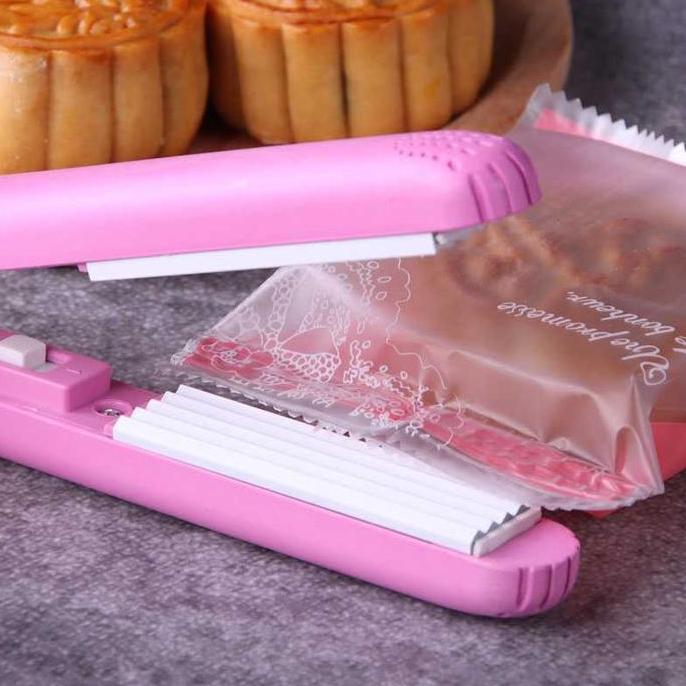 Leone- Kartika Hand Sealer Perekat Pembungkus Plastik Mini Alat Press Plastik Sealing Portable Machi