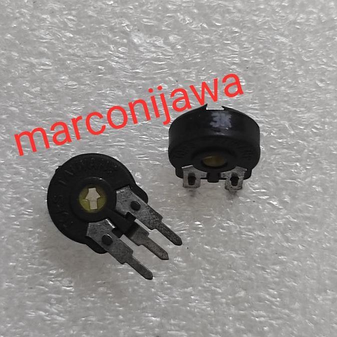 trimpot VR 3K hitam berdiri