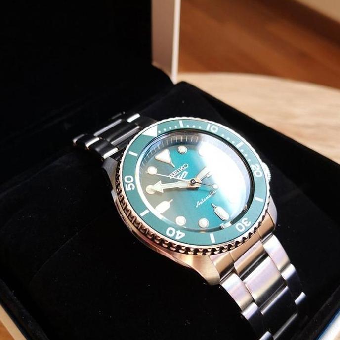 Ready  Seiko 5 SPORT Automatic Jam Tangan Pria Rantai SRPD61K1 Original