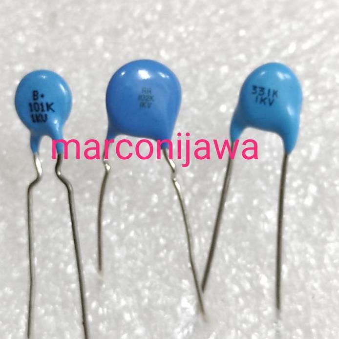 Ready capasitor 101K 1KV 100pf keramik
