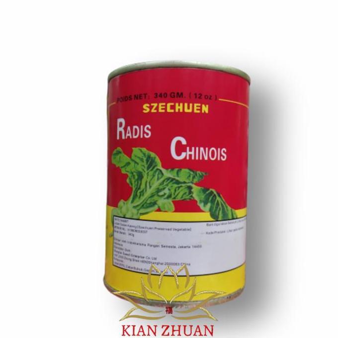Szechuan Preserved Vegetable / Lobak Dalam Kaleng