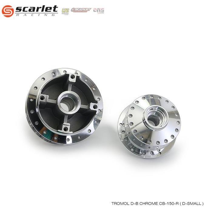 Scarlet Racing - Tromol Trombol Hub Depan Belakang Set Sport Motor Motorcycle Cb150R Cb150 R New Cb1