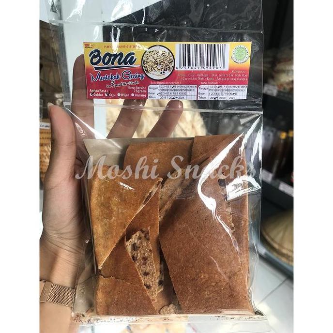Bona Martabak Tipis Kering Garing Asli Bangka / Martabak Bangka Tipker