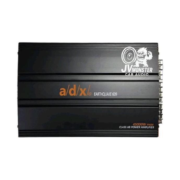 BEBAS ONGKIR - ADX Power Amplifier EARTHQUAKE 609 45000W 4 Channel Mosfet Bass Jedag-jedug & Treble 