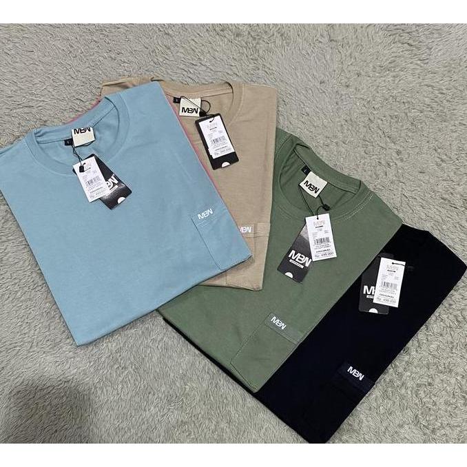 5alambarka - ( 4 pcs 100 rb ) baju kaos t shirt kaos distro mbn original pria wanita dewasa ukuran l