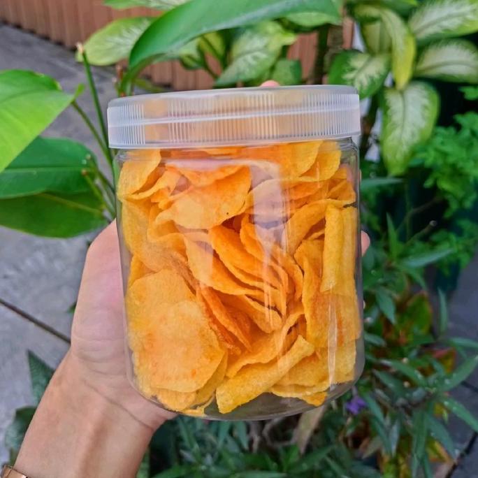 Keripik Kentang Original Premium Crunchy Crispy Kemasan Toples Kecil 110gr Camilan Kering Snack Food