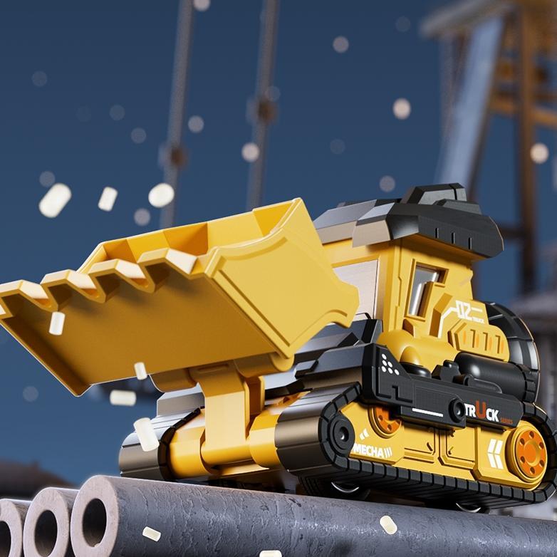 Official Mobil Mainan Excavator Anak Beko Ekskavator Excavator Mobil Edukasi Anak  Excavator Mainan