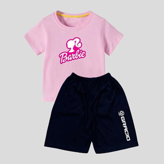 Weareyou- Paket Stelan Anak Cowok Paket Usaha Stelan Kaos Anak Baju Celana Baju Celana 5Pc