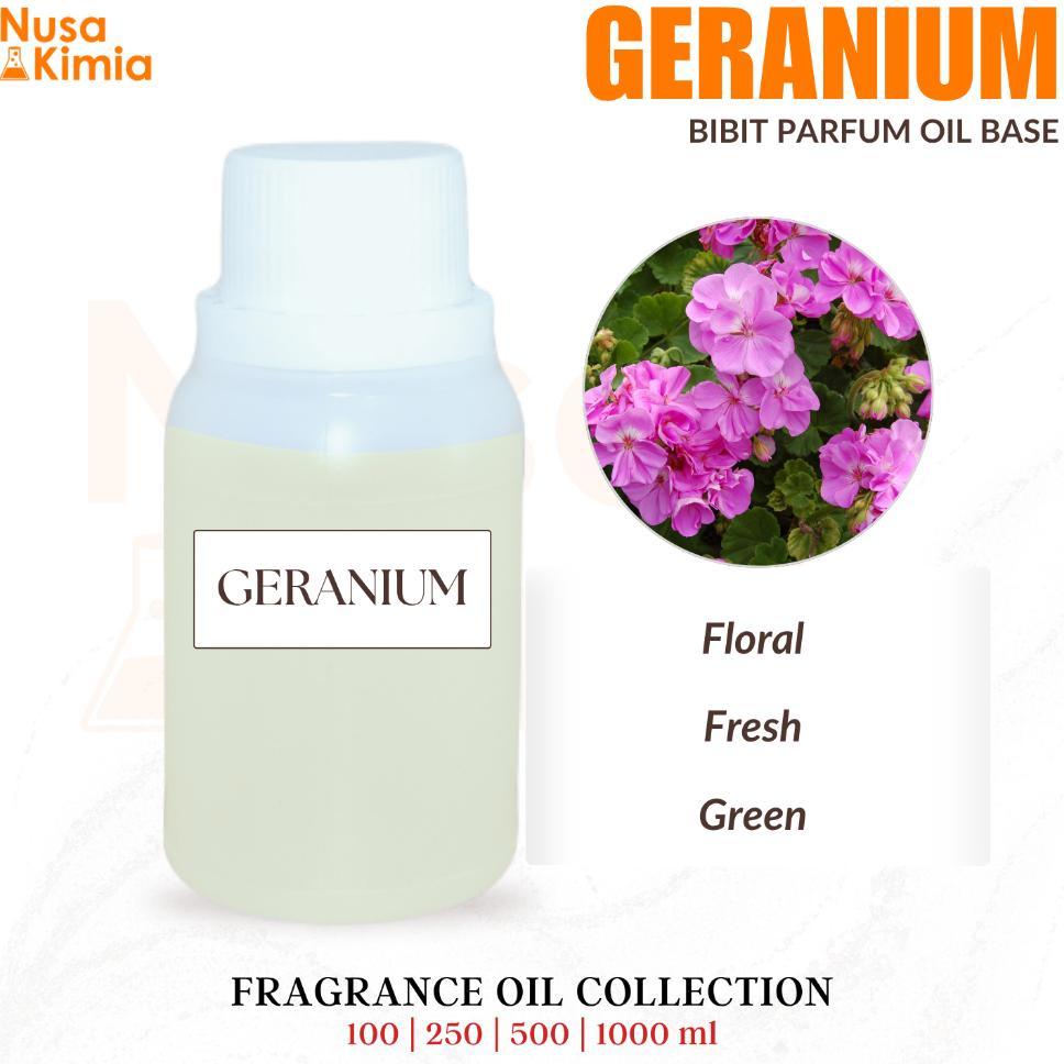 Bibit Parfum Geranium - Fragrance Oil Untuk Parfum, Candle & Diffuser - Floral Notes