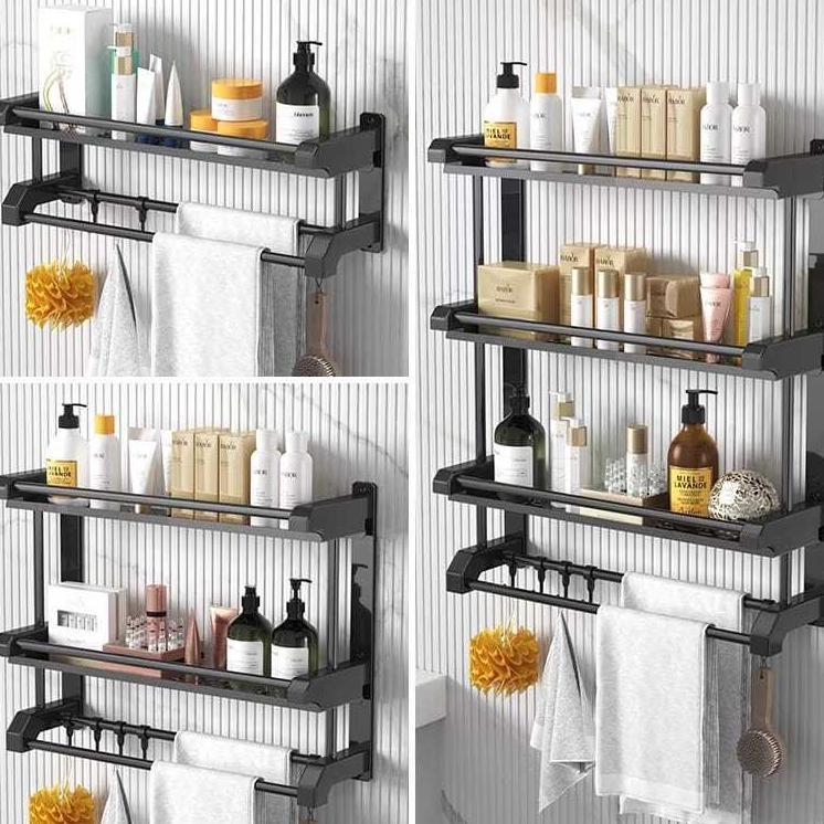 Rak Kamar Mandi / Rak Kamar Mandi Dinding Rak Gantung Rak Dinding Serbaguna Rak Handuk Bumbu Dapur R