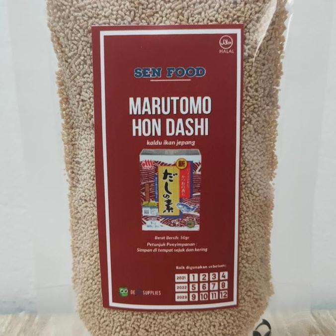 Ready Marutomo Hondashi Repack 50gr SenFood - Kaldu Ikan Jepang Bonito Bumbu