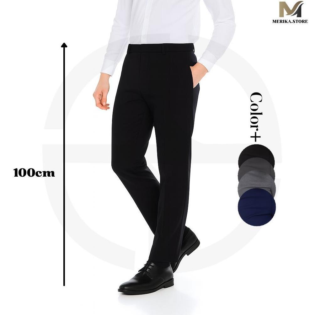MURAH CELANA PANJANG PRIA KANTOR FORMAL PRIA SLIMFIT BAHAN DASAR KAIN WOL. KEKINIAN