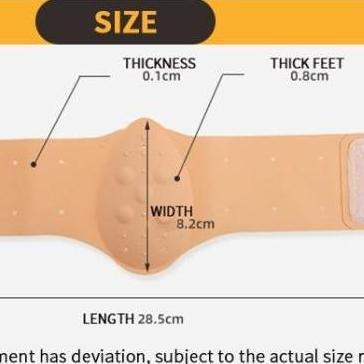 Ready Terapi Kaki Datar Silikon Penyangga Lengkungan Kaki Datar Arch Support