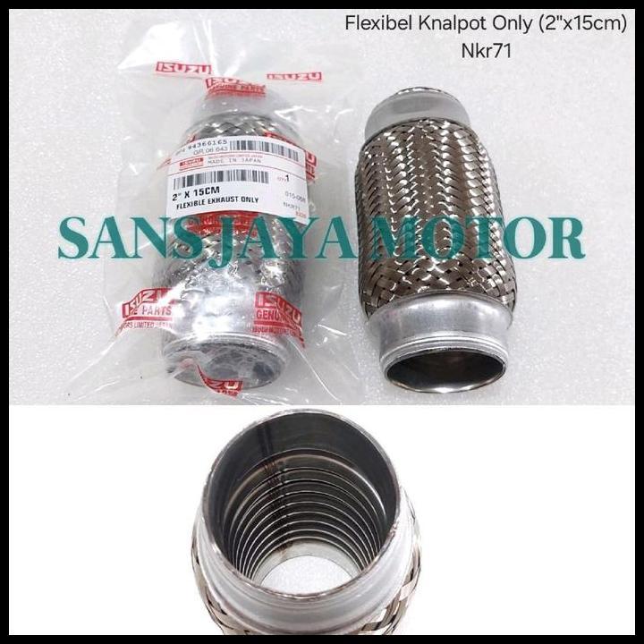 BEST DEAL FLEXIBLE EXHAUST ONLY 2"X15CM FLEKSIBEL KNALPOT KENALPOT ISUZU NKR71 NKR 71 ORIGINAL 
