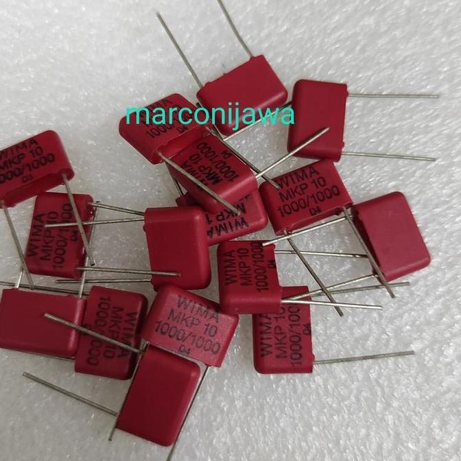 Ready capasitor 1000PF 1000V wima p10