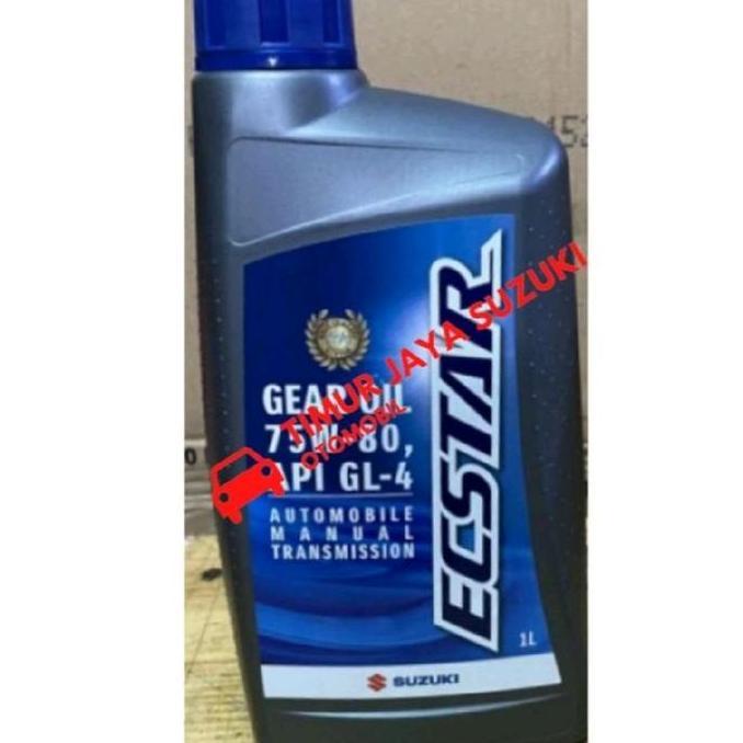 lengkap oli transmisi manual 75w-80 gl-4 ecstar bergaransi