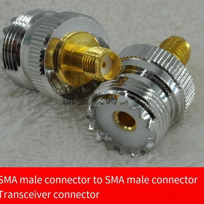 XLOGIPO Konektor Adapter PL259 SMA Female to UHF Female - Konektor HT Adapter