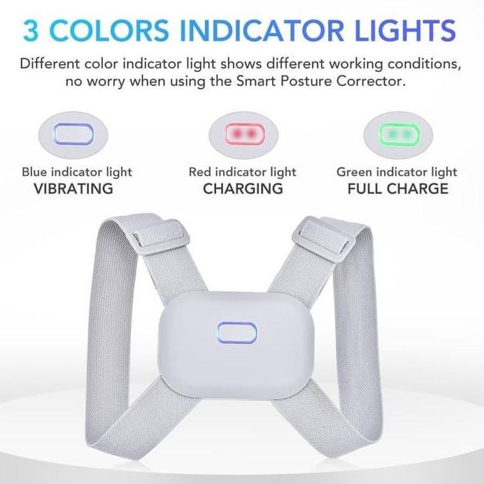 Ready smart posture corrector adjustable vibration back posture corrector