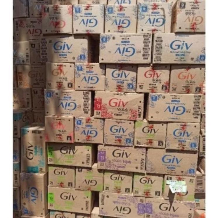 Giv Sabun Mandi Batangan 1 Dus Isi 72 Pcs @76 Gram