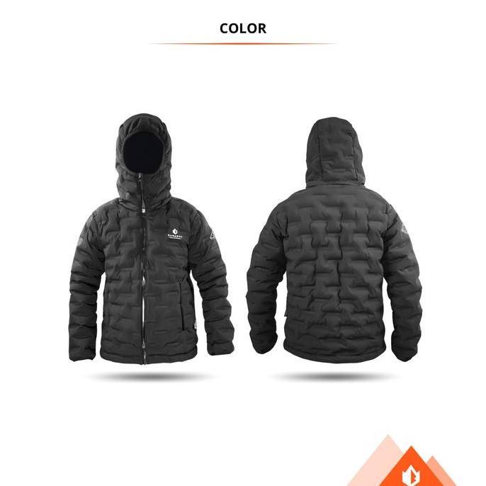 Bogaboo AURORA  Jaket Tebal Winter  Synthetic down FP 800 Pria Wanita - Jacket puffer  Musim Dingin 