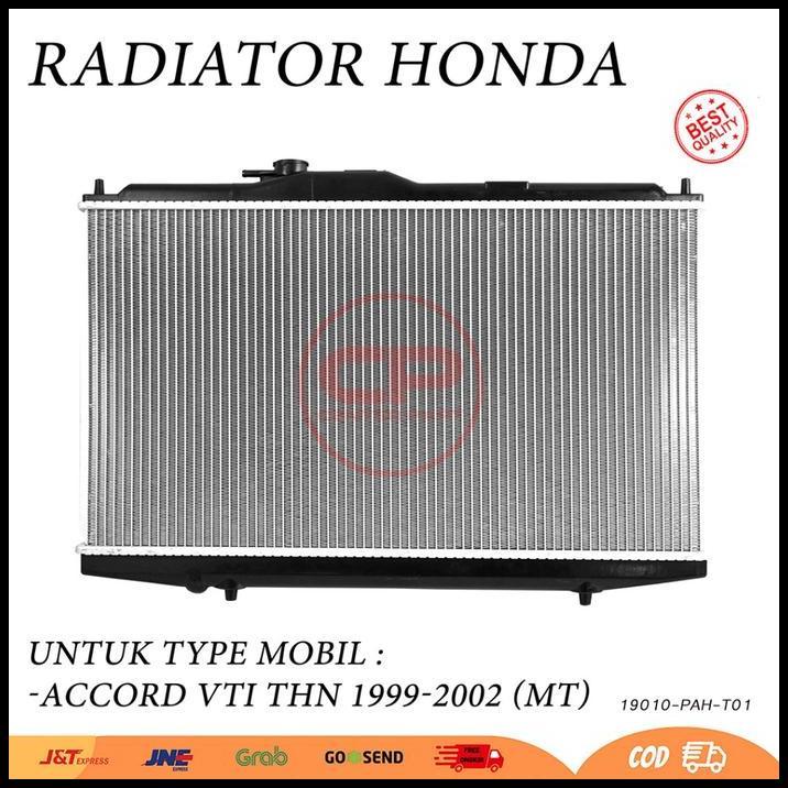 TERBARU RADIATOR HONDA ACCORD VTI S84 1999 2000 2001 2002 MANUAL 19010-PAH-T01 