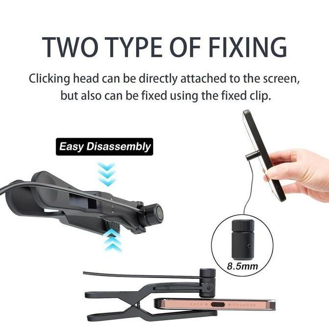 SMG Auto Clicker 9 Kepala Alat Tap Otomatis Layar HP Multifungsi untuk Live Streaming Tiktok Instagr